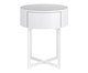 Mesa de Cabeceira Redonda Pecci Branco, Branco | WestwingNow