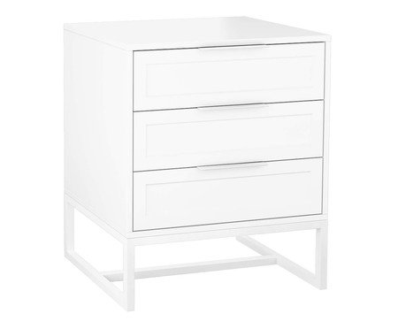 Mesa de Cabeceira Asine Branco | Westwing