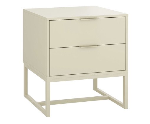 Mesa de Cabeceira Itzzon Frapê, Cru | WestwingNow