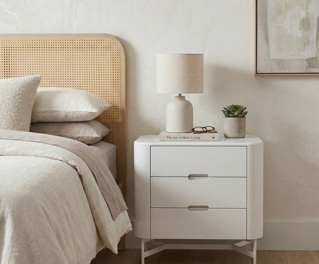 Mesa de Cabeceira Greyz Branco | Westwing
