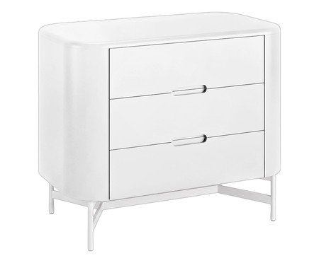 Mesa de Cabeceira Greyz Branco | Westwing