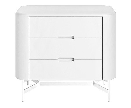 Mesa de Cabeceira Greyz Branco | Westwing