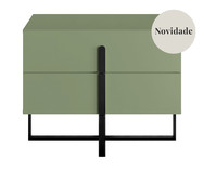 Mesa de Cabeceira Auri Verde Caruá e Preto | WestwingNow