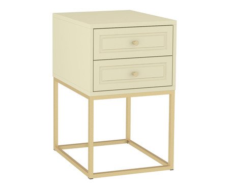 Mesa de Cabeceira Bonn Frapê e Champanhe | Westwing