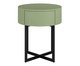 Mesa de Cabeceira Redonda Pecci Verde Caruá e Preto, Verde | WestwingNow