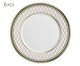 Jogo de Pratos Raso Soldadinhos com Filete Dourado, Branco | WestwingNow