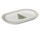 Travessa Christmas com Filete Dourado, Branco | WestwingNow
