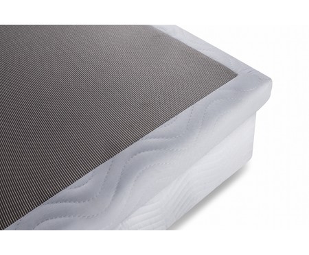 Base para Cama Box com Baú Americano Physical Bianco | Westwing