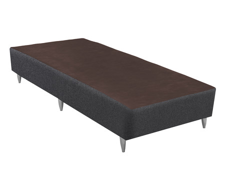 Base para Cama em Linho Sommier Cinza I | Westwing