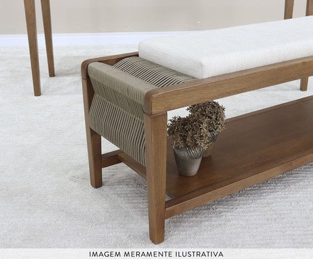 Banco com Apoio Cíntia | Westwing
