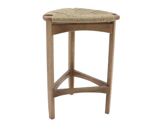 Banqueta Alta Cairo, wood pattern | WestwingNow