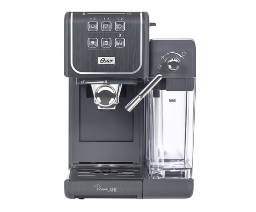 Cafeteira Espresso Oster Primalatte Cinza, Preto | WestwingNow