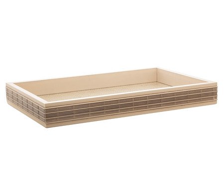 Bandeja em Bambu Bege | Westwing