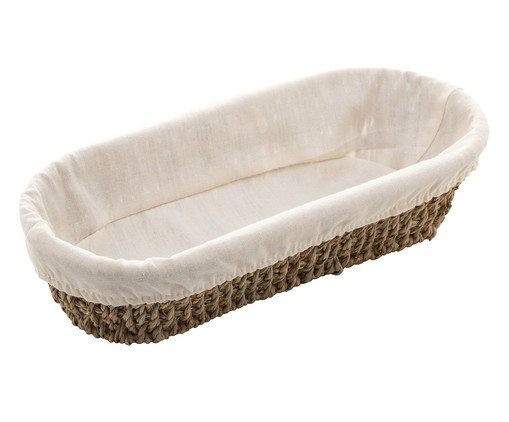 Cesta Sisal com Forro Wolff, Branco | WestwingNow