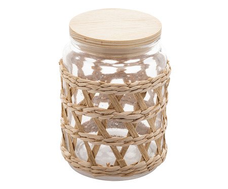 Porta-Mantimentos com Sisal e Tampa Wolff | Westwing