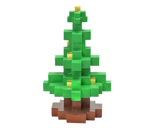 Enfeite Árvore Pixel Verde -  25,5cm, colorido | WestwingNow