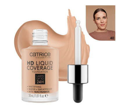 Base Hd Liquid Coverage Foundation 040 | WestwingNow