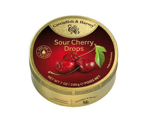 Bala Alemã Cavendish & Harvey Sour Cherry Drops, Colorido | WestwingNow