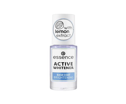 Base Clareadora de Unhas Essence Active Whitener Coat Bright, Colorido | WestwingNow