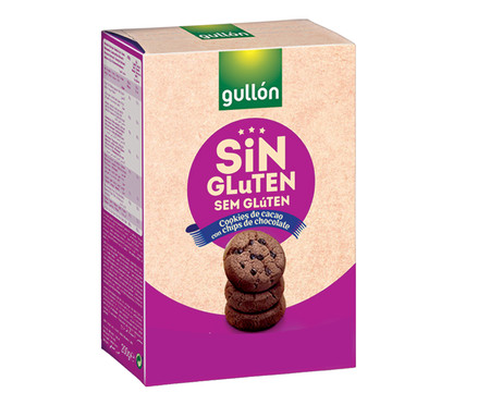 Biscoito Espanhol Gullon Gluten Free Cookies Chocolate Chips