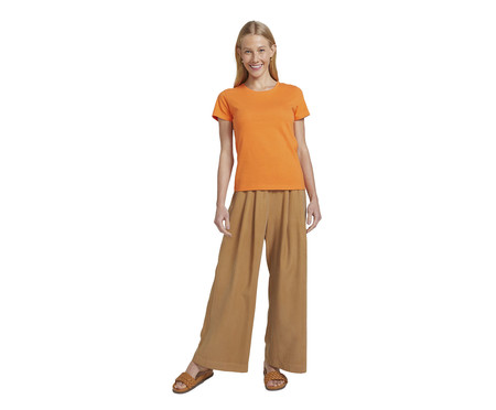 Blusa Feminina Laranja Médio