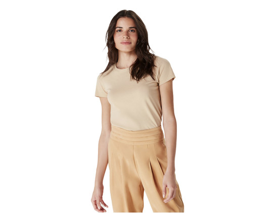 Blusa Feminina Marrom Claro, Marrom | WestwingNow