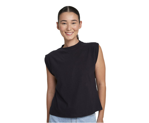 Blusa Feminina Regata Preto, Preto | WestwingNow