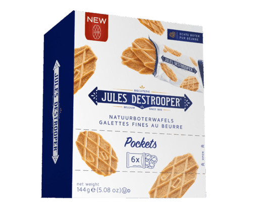 Biscoi Bel Jules D. Minis Butter Crisps Pocket, Colorido | WestwingNow