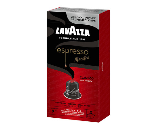 Café Ita Lavazza Ncc Alumínio Clássico 9, Colorido | WestwingNow