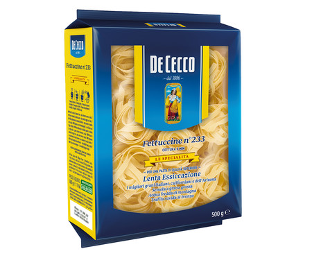 Macarrão Italiano de Cecco Fettuccine Nidi Di Semola