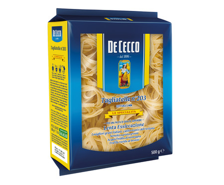 Macarrão Italiano de Cecco Tagliatelle Nidi Di Semola