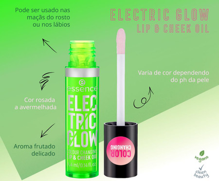 Electric Glow Colour Changing Lip & Cheek Oil Essence | Westwing