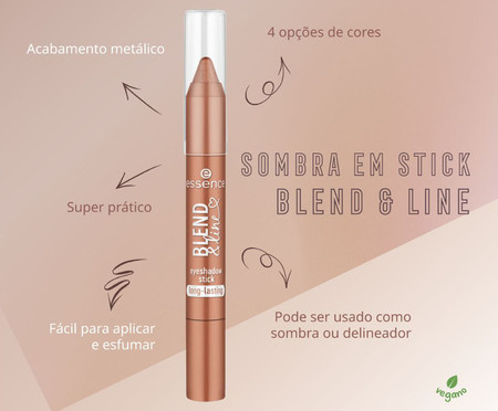 Sombra em Bastão Blend & Line Essence 01 Copper Feels | WestwingNow