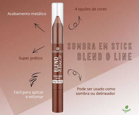 Sombra em Bastão Blend & Line Essence 04 Full Of Beans | WestwingNow