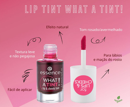 Lip Tint What A Tint! Essence 01 Pink | WestwingNow