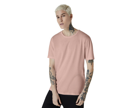 Camiseta Masculina Marrom Claro