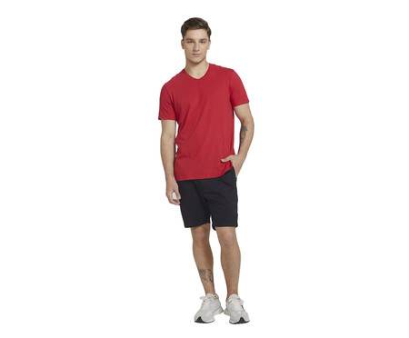 Camiseta Masculina Vermelho Escuro I