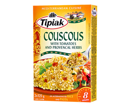 Couscous Francês Tipiak Tomates Herbes de Provence