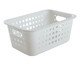 Cesto Organizador Pratic Branca - 29X19,5cm, white,multicolor | WestwingNow