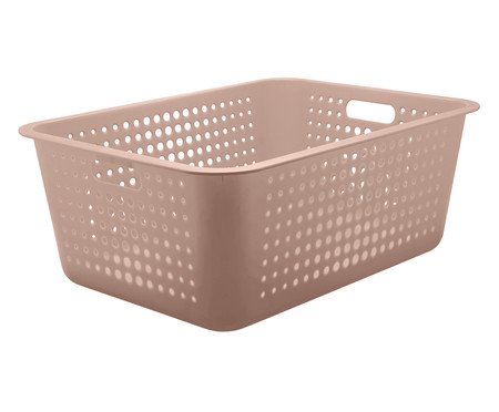 Caixa Organizadora Lipa Bege - 40L | Westwing