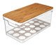 Organizador de Ovos Clear Fresh Tampa Ii Natural, multicolor | WestwingNow