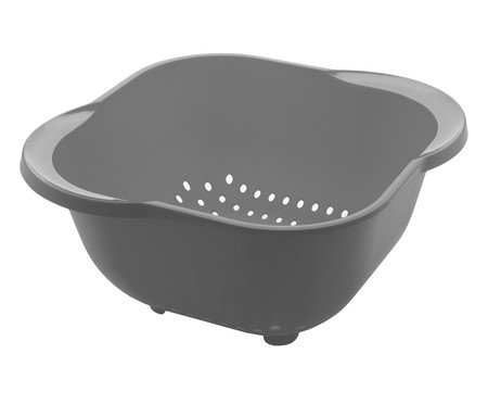 Escorredor Multiuso Gusto Cinza | Westwing