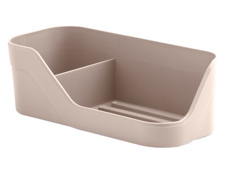 Organizador de Pia Trium Une Bege - 21X7X8,5cm | Westwing