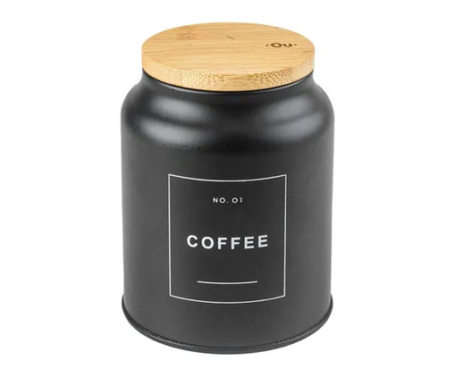 Pote Coffee Sense Preto, Preto | WestwingNow