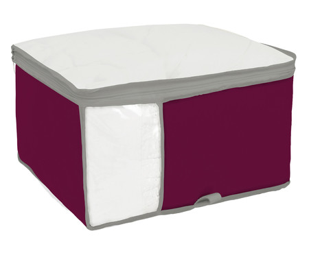 Organizador para Roupa de Cama July - Vinho