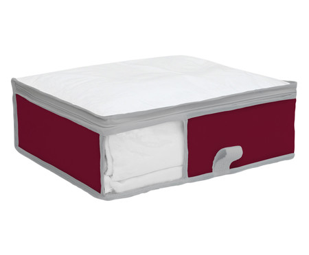 Organizador para Roupa de Cama Nicky Window - Vinho