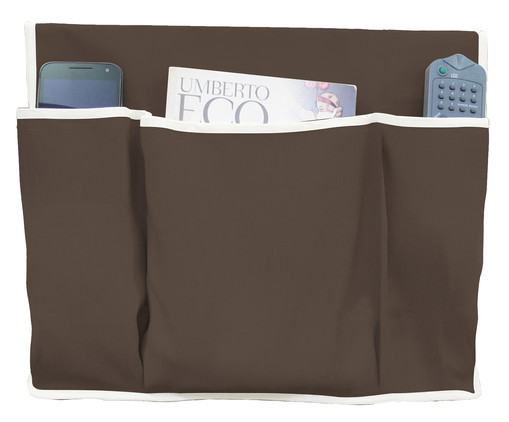 Organizador Lateral para Cama Ray - Marrom, Marrom | WestwingNow