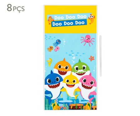 Jogo de Sacolas Organizadoras Surpresa Baby Shark