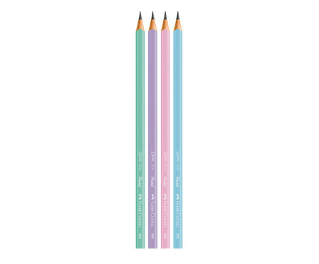 Estojo de Ecolápis Faber-Castell Max Pastel | WestwingNow