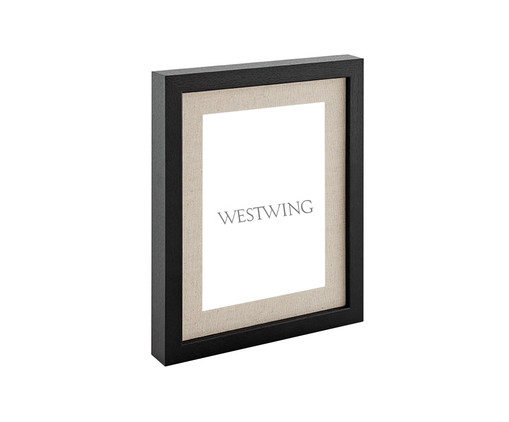 Porta Retrato Classic, Preto | WestwingNow